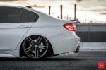 BMW M3 Sedan on Vossen Wheels (HF-1) 2018 года